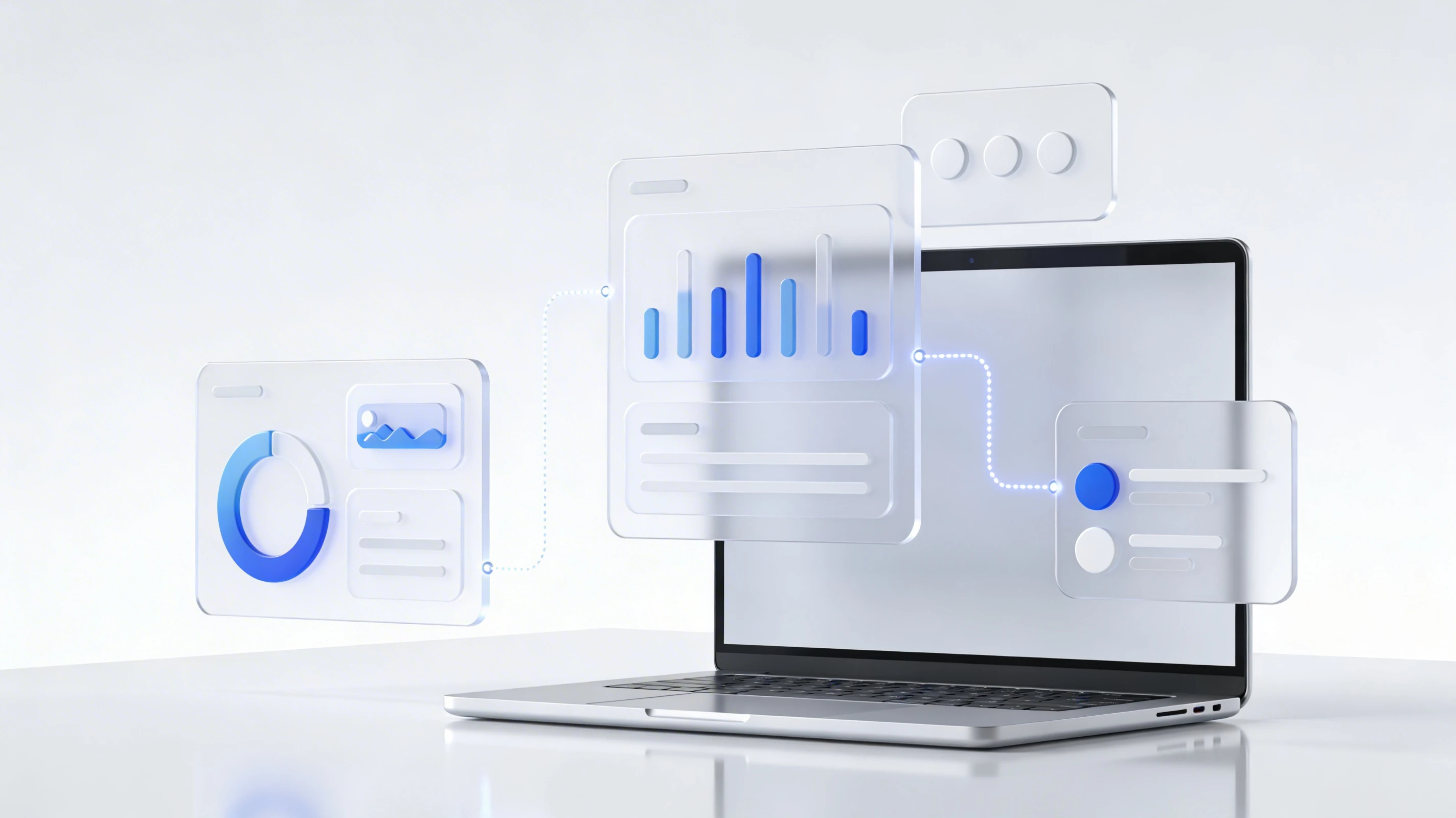 Project showcase collage for portfolio case studies